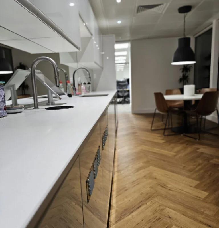 Office kitchen and breakroom cleaning
